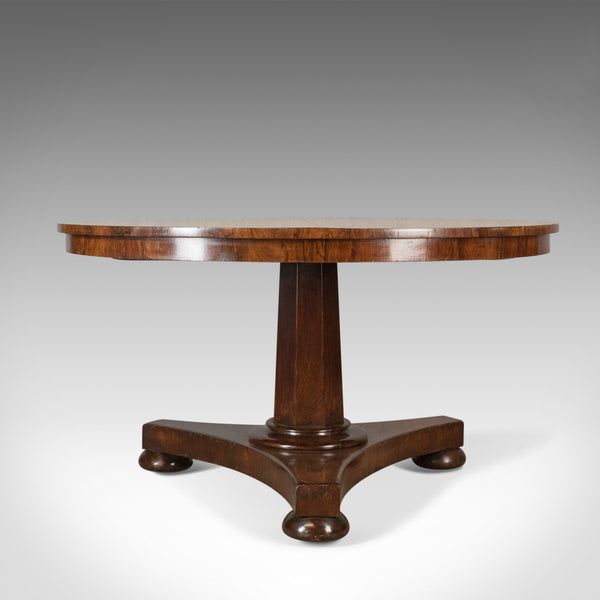Antique Breakfast Table, English, Regency, Rosewood, Dining, Circa 1820 - London Fine Antiques
