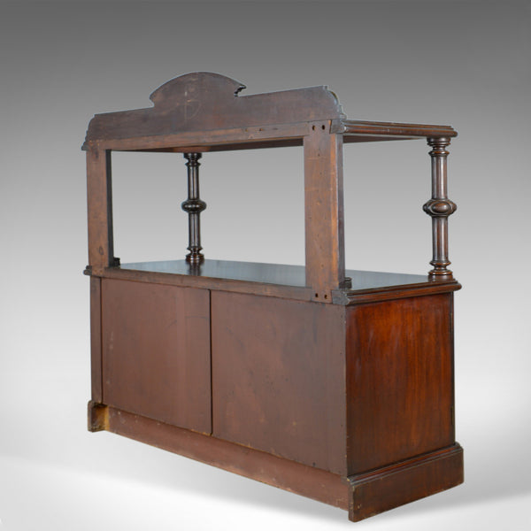 Antique Buffet Sideboard, English, Victorian, Mahogany, Server, Circa 1880 - London Fine Antiques