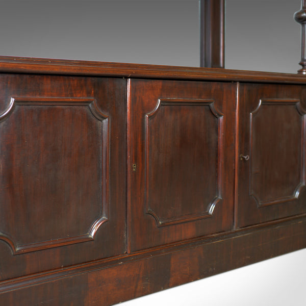 Antique Buffet Sideboard, English, Victorian, Mahogany, Server, Circa 1880 - London Fine Antiques