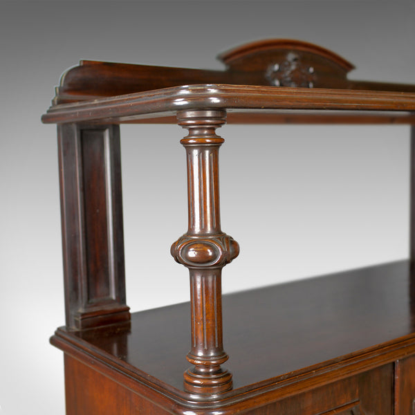 Antique Buffet Sideboard, English, Victorian, Mahogany, Server, Circa 1880 - London Fine Antiques