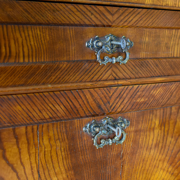 Antique Bureau Desk, French, Escritoire, Oak, 19th Century Circa 1870 - London Fine Antiques