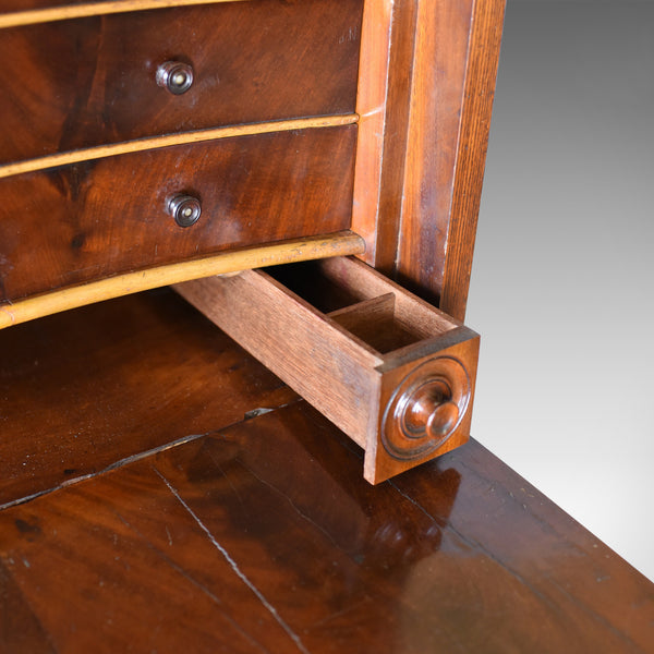 Antique Bureau Desk, French, Escritoire, Oak, 19th Century Circa 1870 - London Fine Antiques