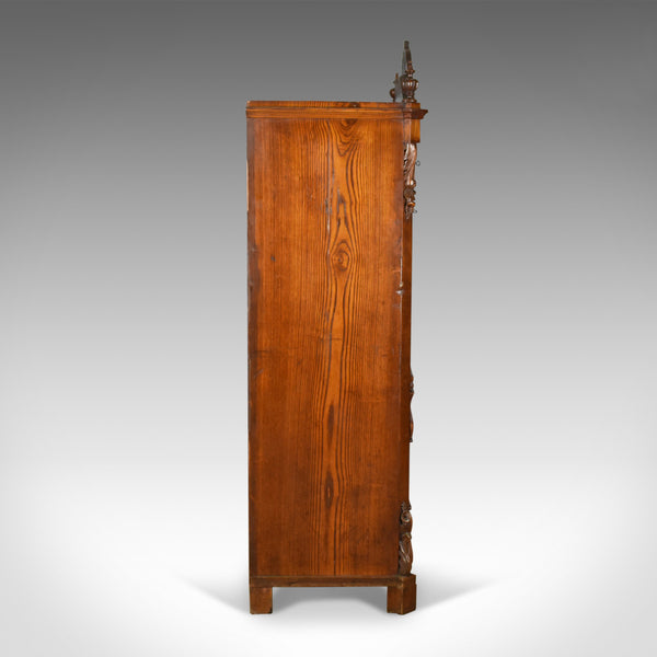Antique Bureau Desk, French, Escritoire, Oak, 19th Century Circa 1870 - London Fine Antiques
