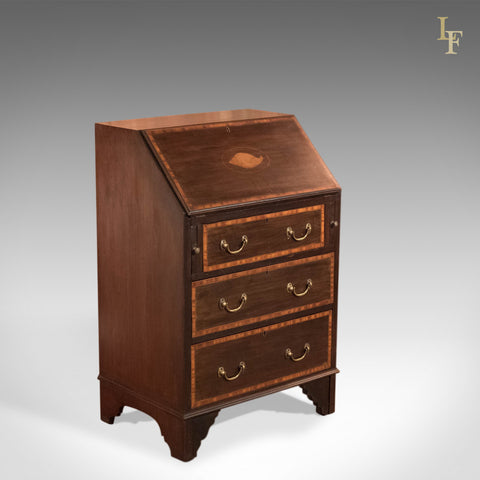 Edwardian Mahogany Bureau, c.1910 - London Fine Antiques