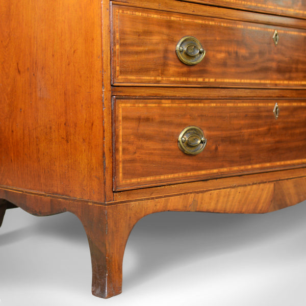 Antique Bureau, Mahogany, English, Georgian, Desk, 18th Century, Circa 1770 - London Fine Antiques