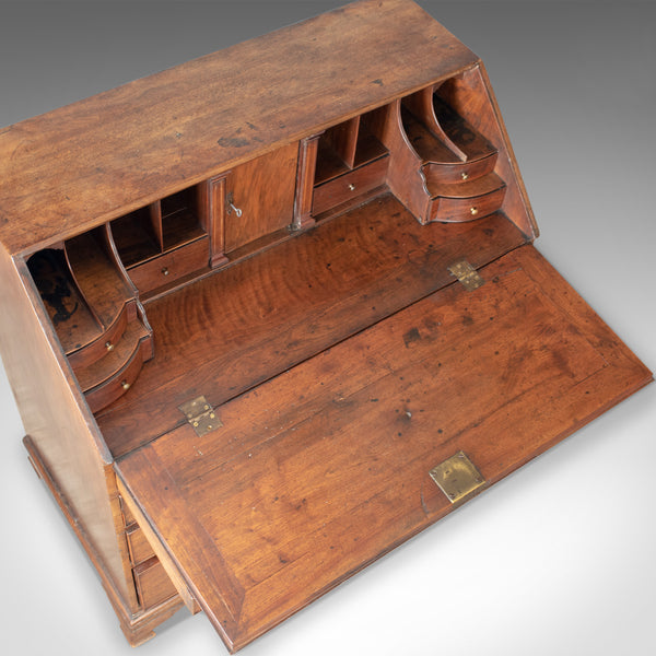 Antique Bureau, Mahogany, English, Georgian, Desk, Secret Compartments, c.1780 - London Fine Antiques