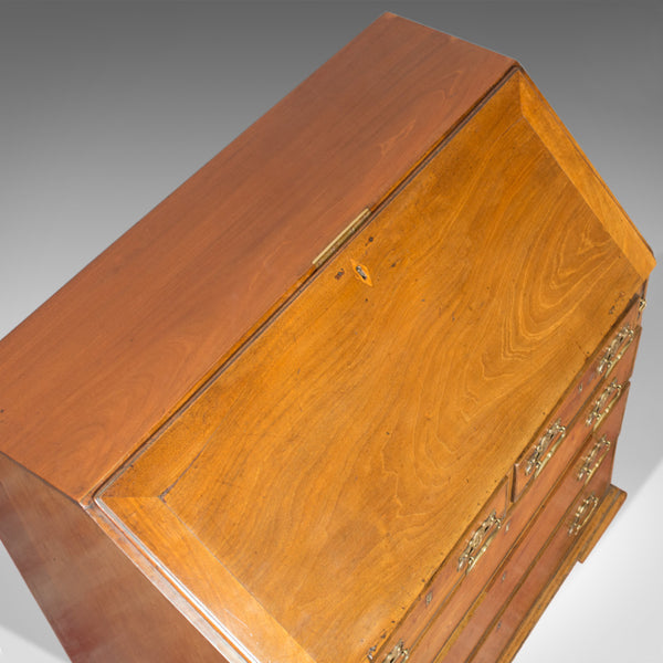 Antique Bureau, Mahogany, English, Georgian, Desk, Circa 1780 - London Fine Antiques