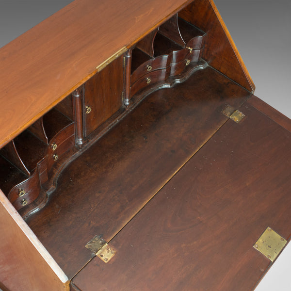 Antique Bureau, Mahogany, English, Georgian, Desk, Circa 1780 - London Fine Antiques