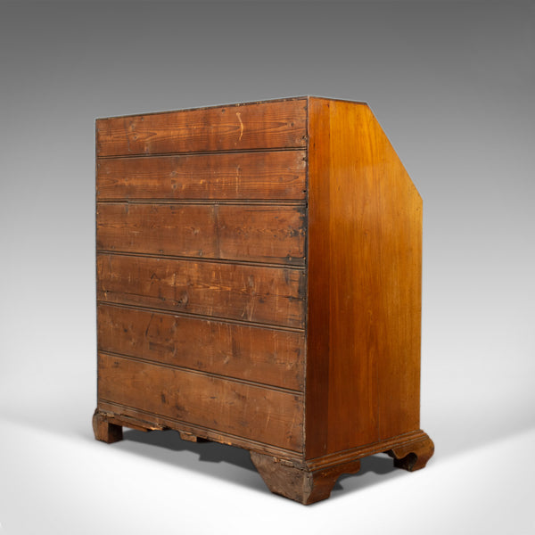 Antique Bureau, Mahogany, English, Georgian, Desk, Circa 1780 - London Fine Antiques
