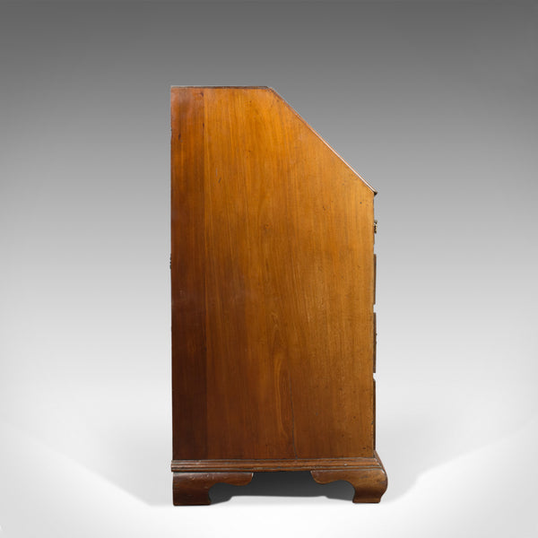 Antique Bureau, Mahogany, English, Georgian, Desk, Circa 1780 - London Fine Antiques