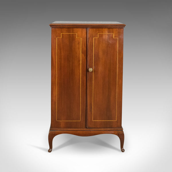 Antique Cabinet, Filing, Side, Bedside, Nightstand, Mahogany, English Circa 1910 - London Fine Antiques