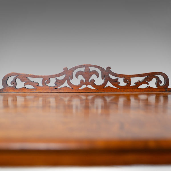 Antique Canterbury Table, English, Victorian, Music Stand, Walnut, Circa 1860 - London Fine Antiques