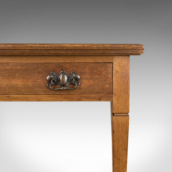 Antique Card Table, English, Arts and Crafts, Fold-Over Games Table, Circa 1915 - London Fine Antiques