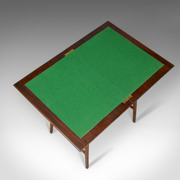 Antique Card Table, English, Edwardian, Fold-Over, Games, Early C20th, c.1910 - London Fine Antiques
