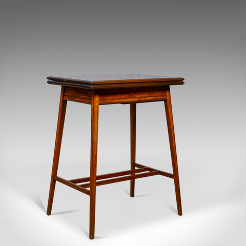Antique Card Table, English, Edwardian, Fold-Over, Games, Early C20th, c.1910 - London Fine Antiques