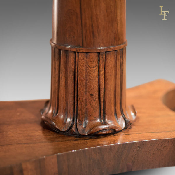 Antique Card Table, Victorian Rosewood Table - London Fine Antiques