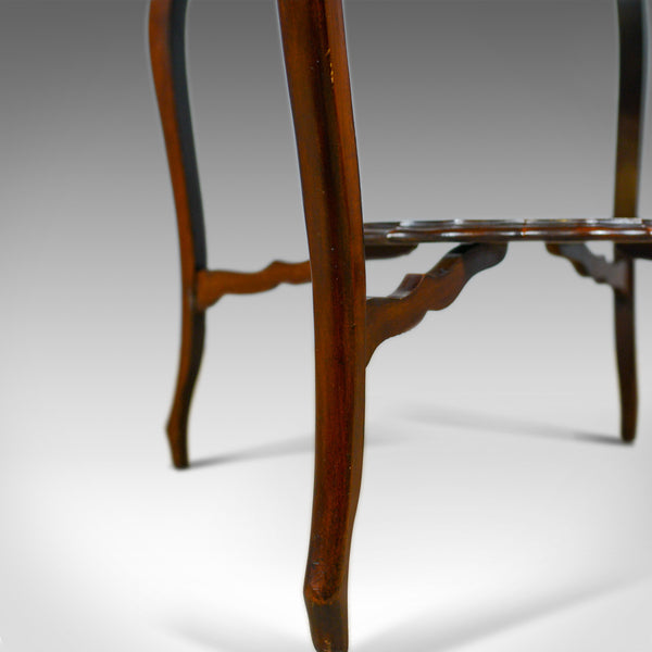 Antique Centre Table, English, Victorian, Mahogany, Two Tier, C19th, Circa 1890 - London Fine Antiques