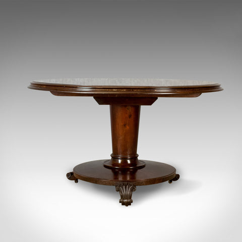 Antique Centre Table, English, William IV Breakfast Table, Mahogany Circa 1835 - London Fine Antiques