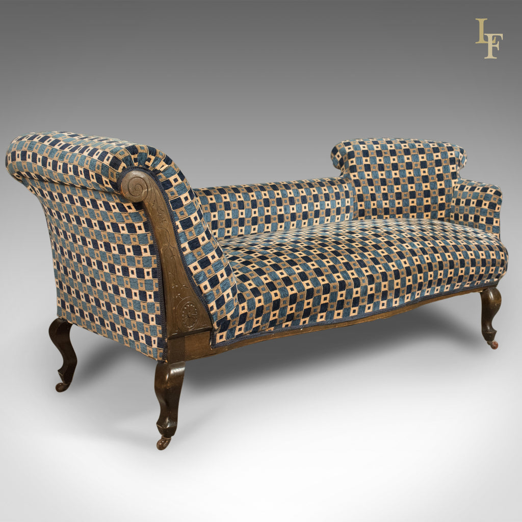 Antique Chaise Longue, Edwardian Day Bed, English c.1910 - London Fine Antiques