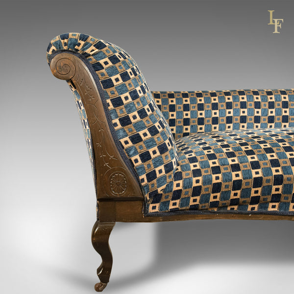 Antique Chaise Longue, Edwardian Day Bed, English c.1910 - London Fine Antiques