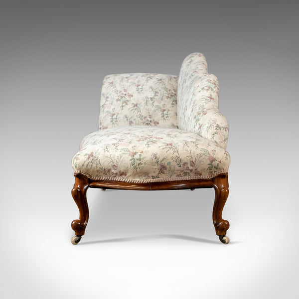 Antique Chaise Longue, English, Late Regency Day Bed, Walnut, Circa 1830 - London Fine Antiques