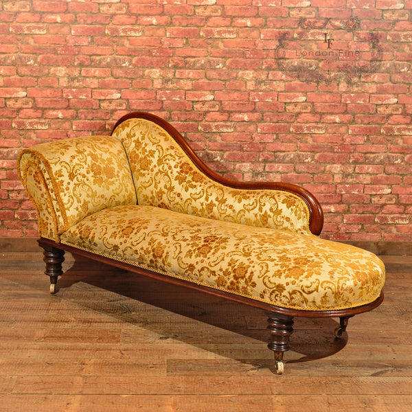 Victorian Chaise Longue, c.1870 - London Fine Antiques