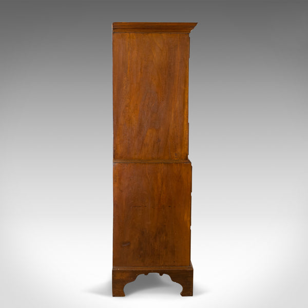Antique, Chest On Chest of Drawers, English, Tall Boy, Mahogany, Circa 1780 - London Fine Antiques