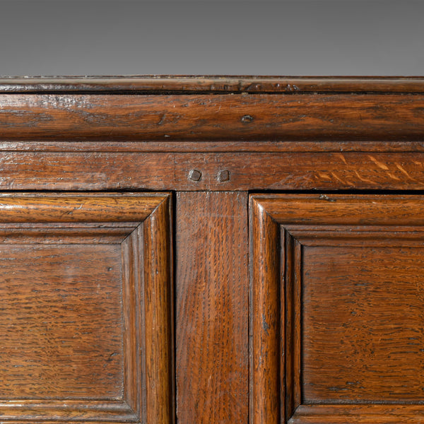 Antique Chest On Stand, English, Georgian, Oak, Chest of Drawers, Circa 1720 - London Fine Antiques