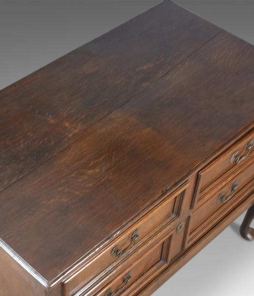 Antique Chest On Stand, English, Georgian, Oak, Chest of Drawers, Circa 1720 - London Fine Antiques