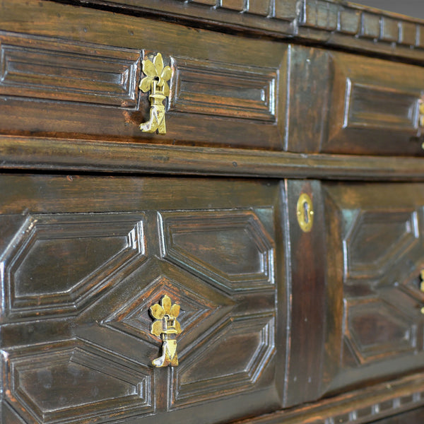 Antique Chest of Drawers, 17th Century and Later, English Oak, Circa 1690 - London Fine Antiques