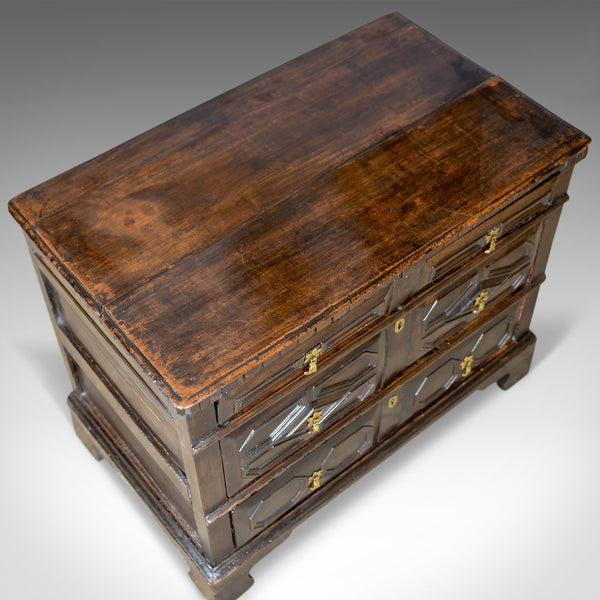 Antique Chest of Drawers, 17th Century and Later, English Oak, Circa 1690 - London Fine Antiques
