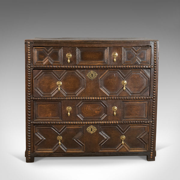 Antique Chest of Drawers, English, Oak, Late 17th Century, Circa 1690 - London Fine Antiques
