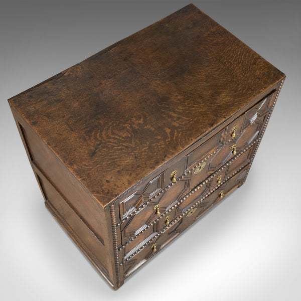 Antique Chest of Drawers, English, Oak, Late 17th Century, Circa 1690 - London Fine Antiques