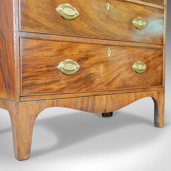 Antique Chest of Drawers, Manner of Sheraton, English, Georgian, Circa 1780 - London Fine Antiques