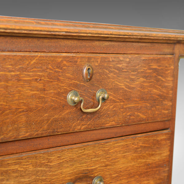 Antique Chest of Drawers, Oak, English, Georgian, Tallboy, 18th Century c.1780 - London Fine Antiques