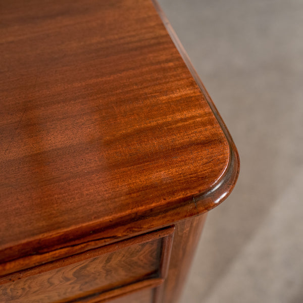 Antique Chest of Drawers, Victorian, Flame Mahogany, English, c. 1880 - London Fine Antiques