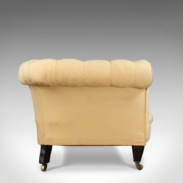 Antique Chesterfield Sofa, English, Victorian, 3 Seater Settee, C19th Circa 1890 - London Fine Antiques