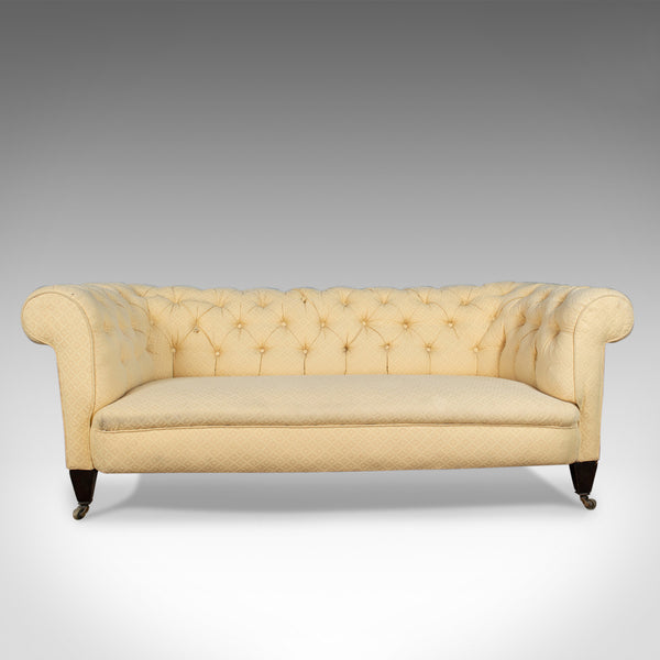 Antique Chesterfield Sofa, English, Victorian, 3 Seater Settee, C19th Circa 1890 - London Fine Antiques