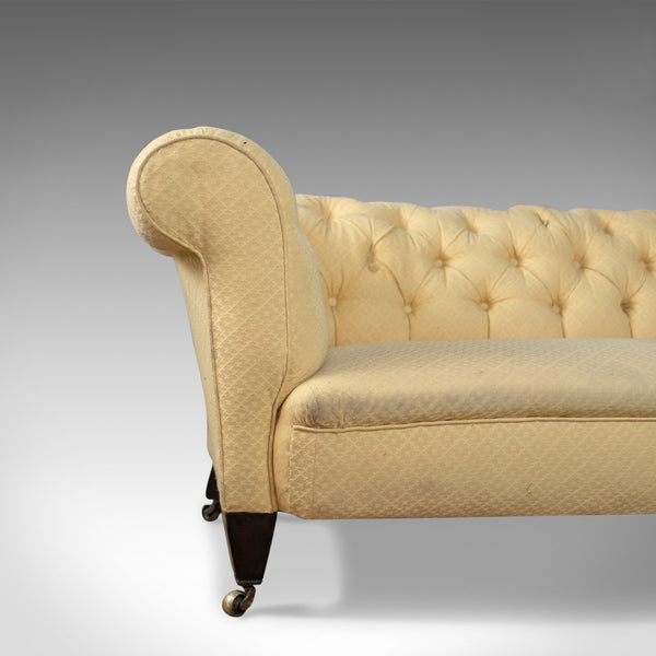 Antique Chesterfield Sofa, English, Victorian, 3 Seater Settee, C19th Circa 1890 - London Fine Antiques