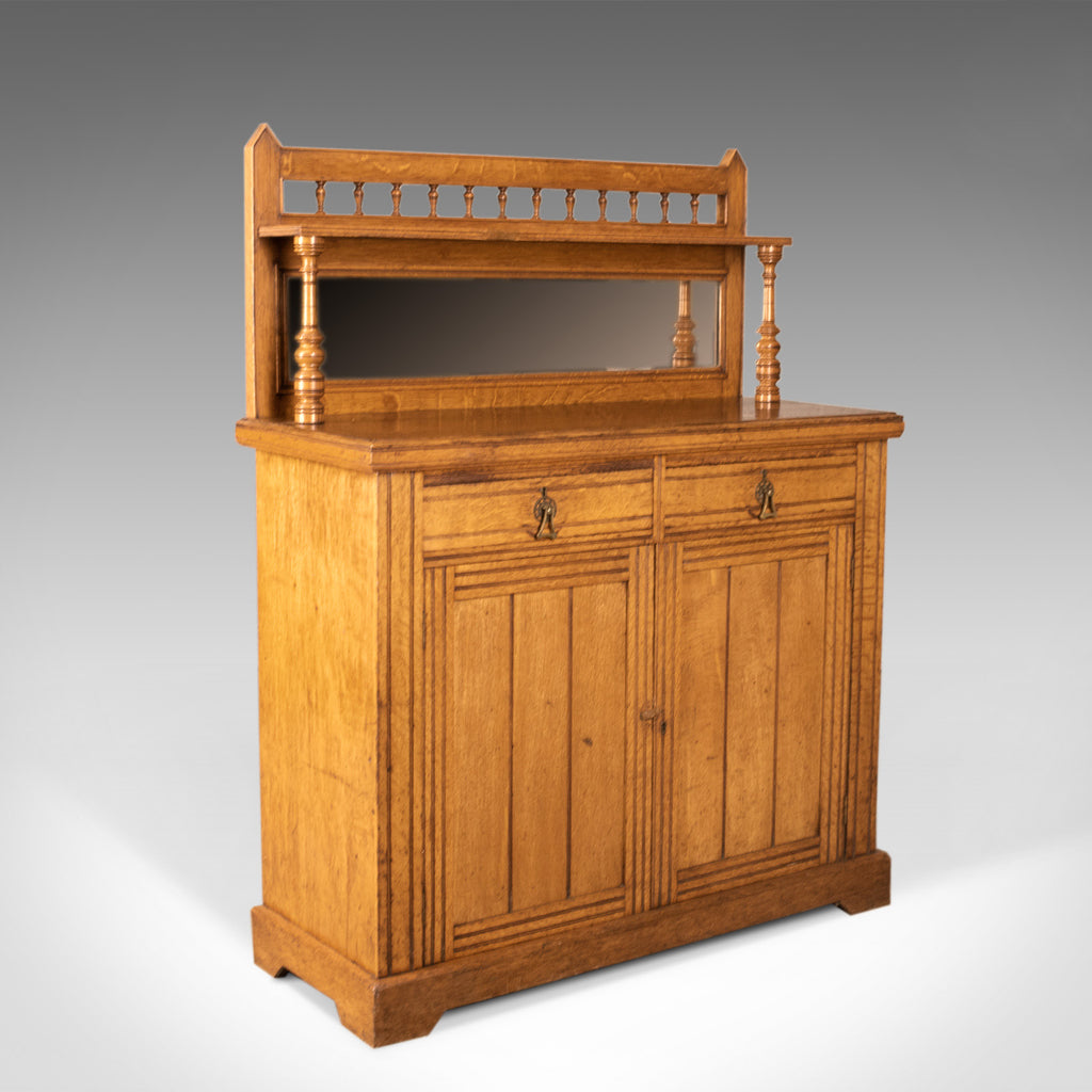Oak credenza buffet cheap