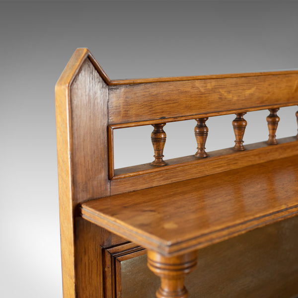 Antique Chiffonier Sideboard, English, Oak, Credenza Buffet Cabinet, Circa 1880 - London Fine Antiques