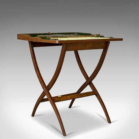 Antique Coaching Desk, Asprey London, Edwardian, Folding, Portable, Travel c1910 - London Fine Antiques