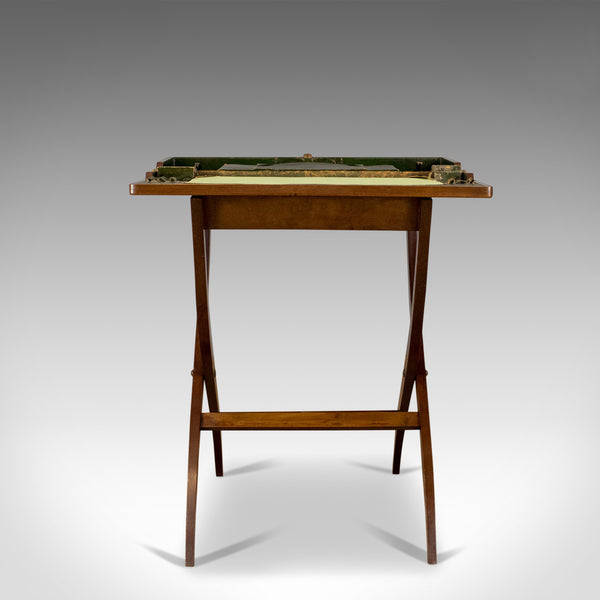 Antique Coaching Desk, Asprey London, Edwardian, Folding, Portable, Travel c1910 - London Fine Antiques