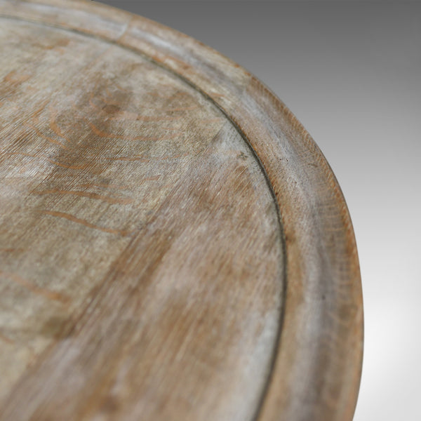 Antique Coffee Table, English, Limed Oak, Circular, Edwardian Circa 1910 - London Fine Antiques
