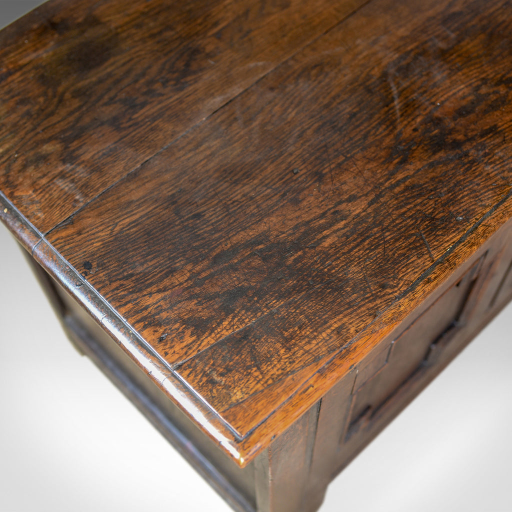 Antique Coffer, English, Georgian, Oak Joined Chest, Mid C18th Trunk C ...