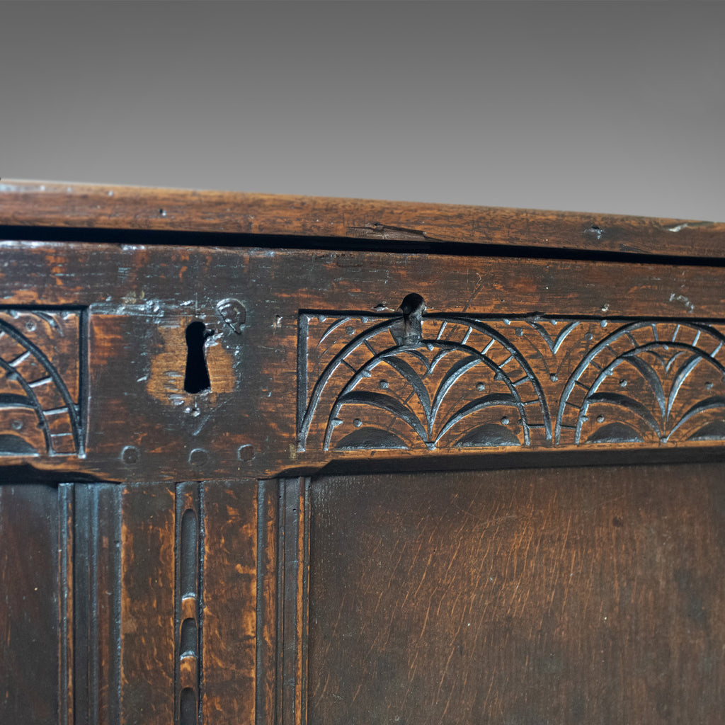 Antique Coffer, English, Oak, Joined Chest, Trunk, Late 17th Century ...