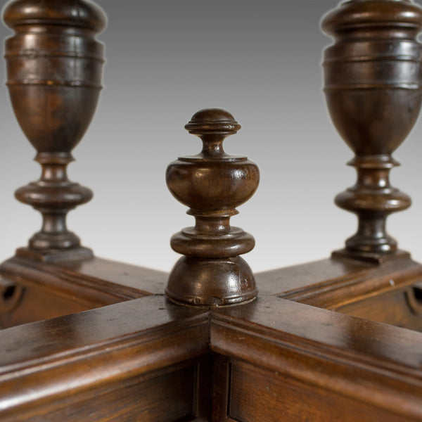 Antique Console Table, English, Oak, Victorian, Side, 19th Century, Circa 1880 - London Fine Antiques