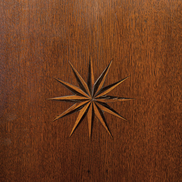 Antique Corner Cabinet, English, Georgian, Oak, Hanging, Cupboard, Circa 1780 - London Fine Antiques