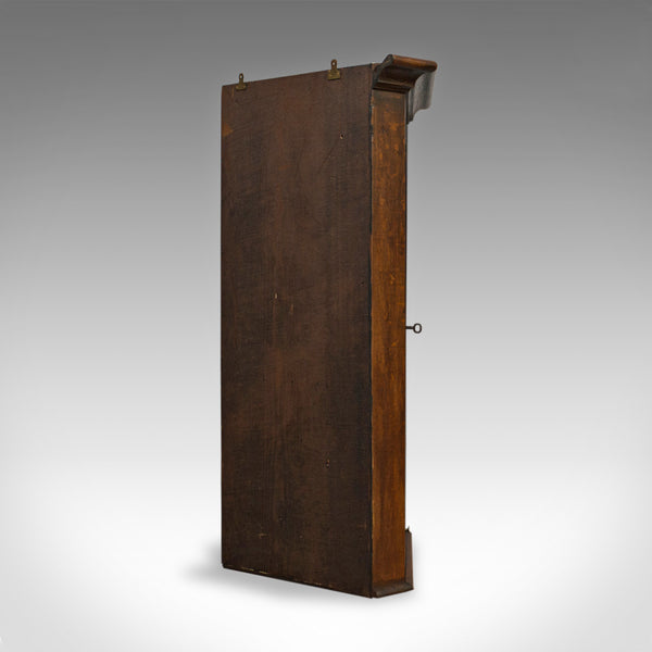 Antique Corner Cabinet, English, Georgian, Oak, Hanging, Wall Cupboard, c.1780 - London Fine Antiques