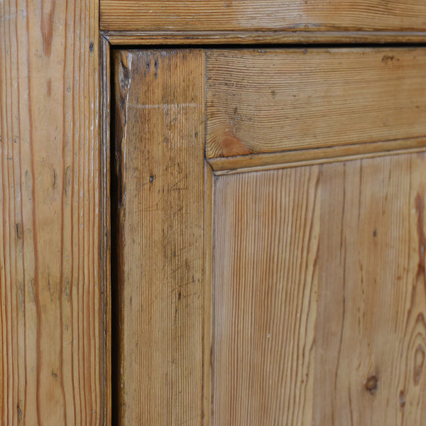 Antique Corner Cabinet, English, Victorian, Pine, Hanging, Cupboard Circa 1880 - London Fine Antiques